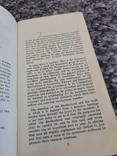 Libro del tiempo de los ingenieros Hermandad de bomberos y ingenieros 1944 - Imagen 4 de 5