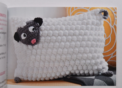 Leisure Arts Animal Pillows - 8 Crochet Designs - By Tara Cousins - Picture 10 of 11