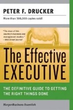 The Effective Executive - Paperback By Drucker, Peter F. - VERY GOOD