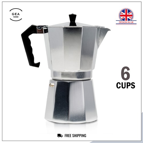 6 Cups Aluminium Expresso Coffee Maker 