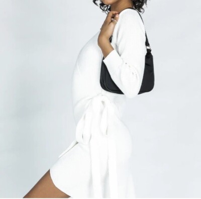 princess polly white sweater dress Princess Polly