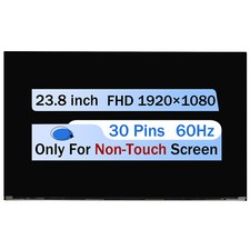 Replacement 23.8" for Dell Optiplex 5400 LCD Non-Touch Screen Display FHD 1080P