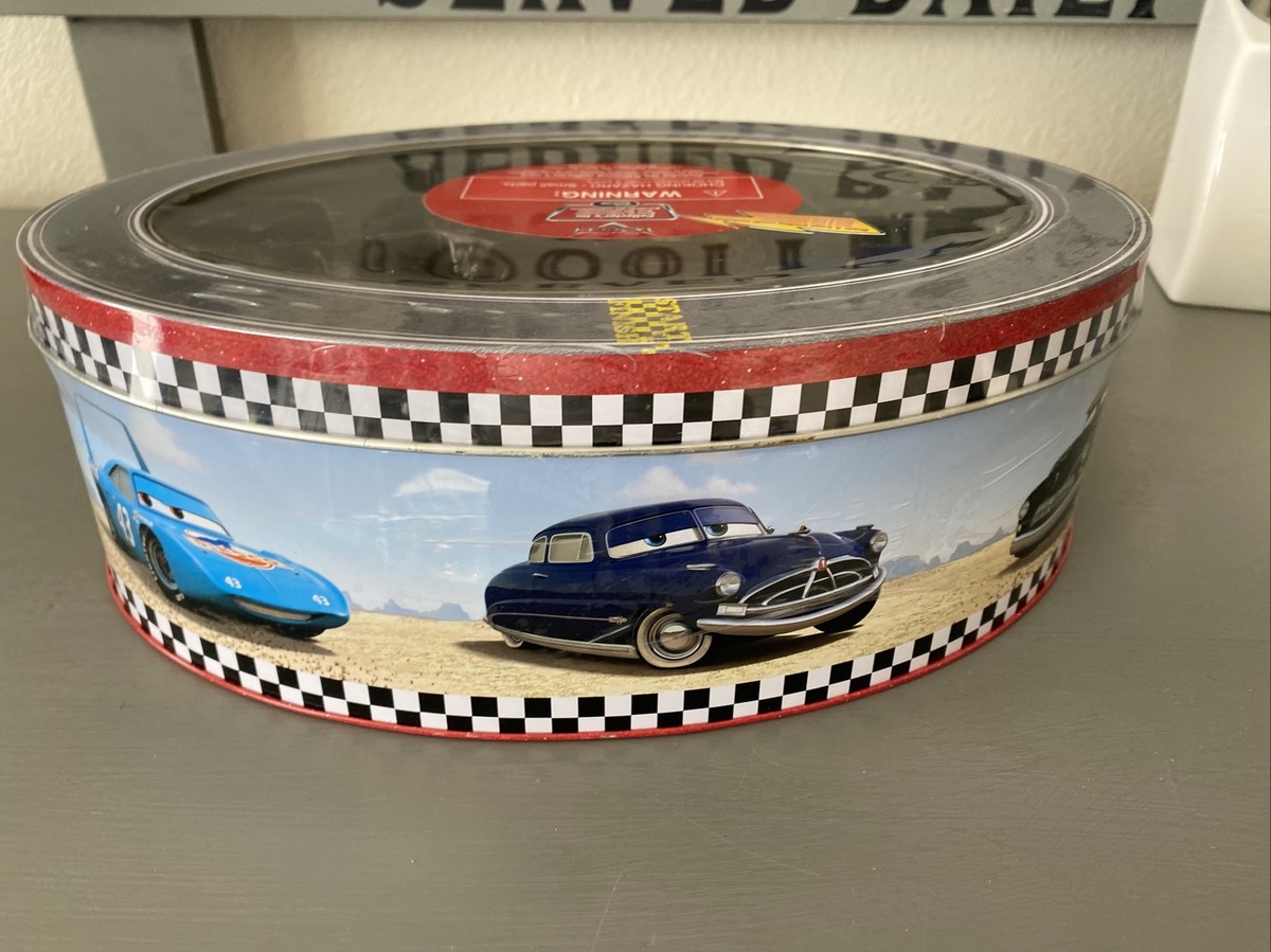 Rare Disney Store Exclusive Pixar CARS Collector's Tin 7 Pc