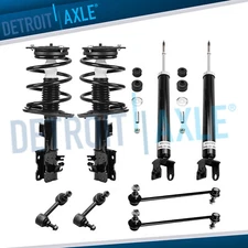 8pc Front Struts Rear Shock Absorbers Sway Bars for 2007 - 2013 Nissan Altima