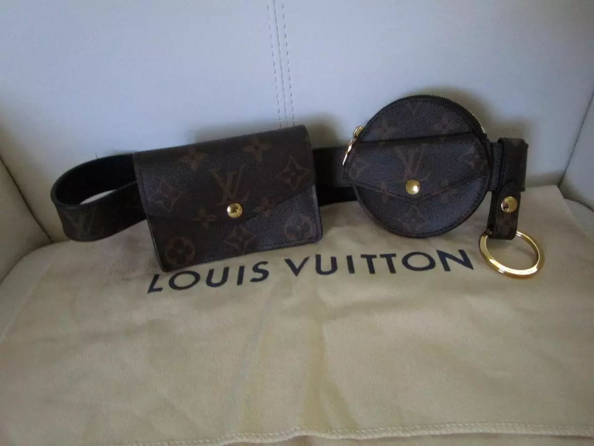 Louis Vuitton Authenticated Daily Multi Pocket Belt