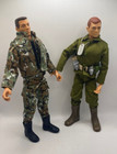 Lot of 2 GI Joe - Action Figures - JOES w/ Accessories & Manual