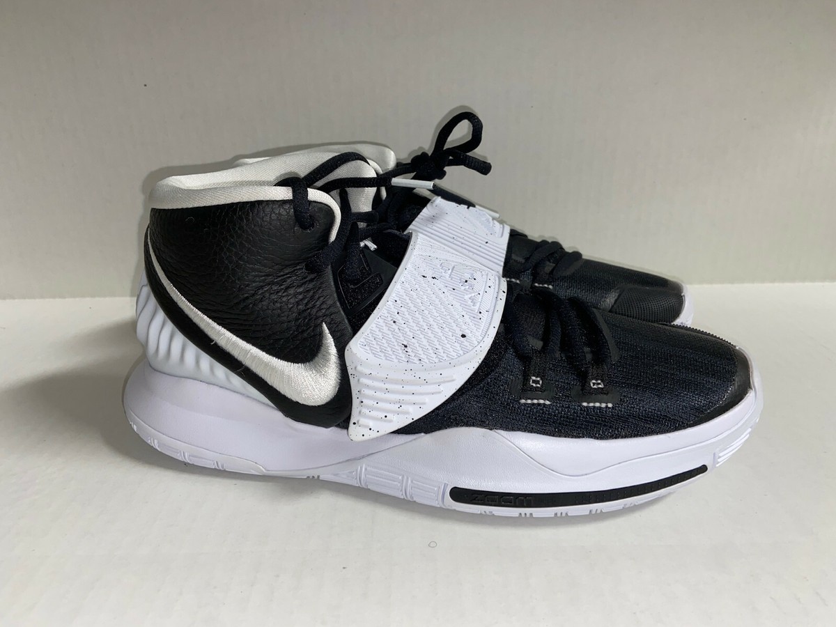 Nike Kyrie 6 TB Basketball Shoes Black White CK5869-002 Men's Size