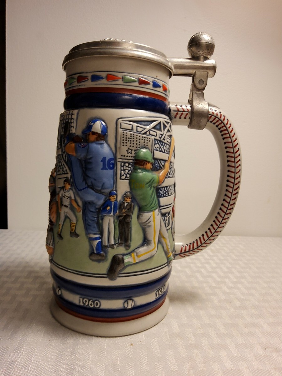 Avon Stein Handcrafted In Brazil Featuring Baseball 1984 No Chips