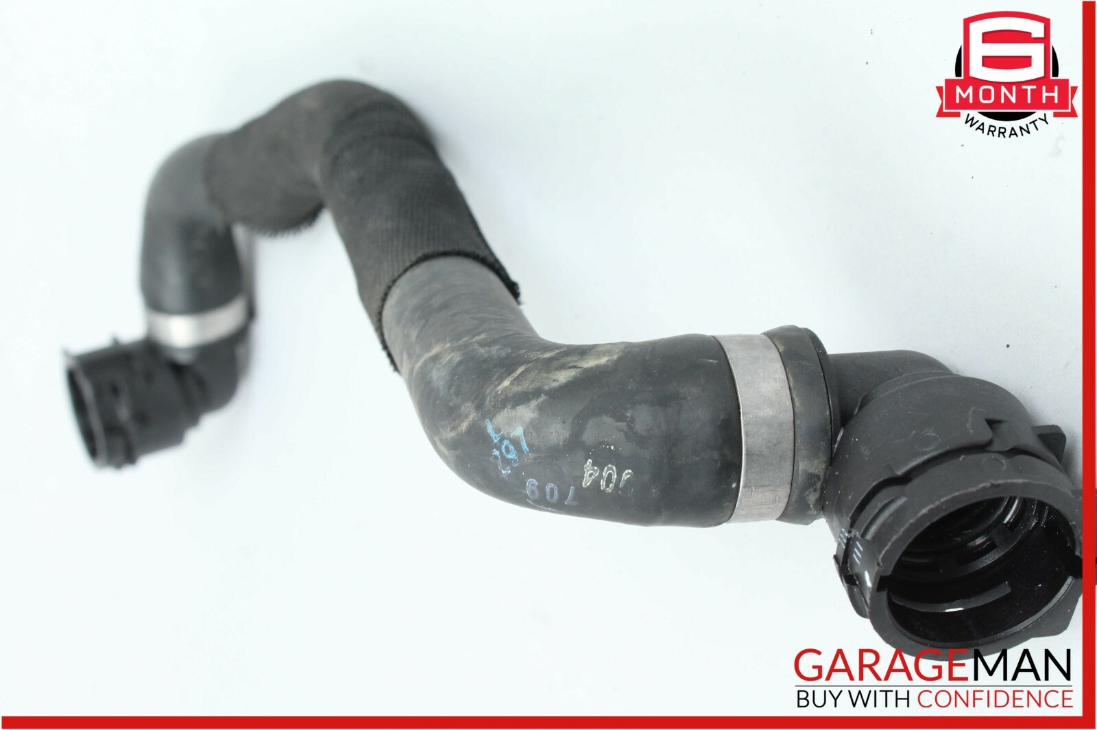 16-18 Mercedes W213 E300 E400 4Matic Engine Water Radiator Coolant Pipe Hose OEM