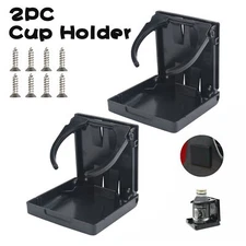 Adjustable Car Van Folding Cup Holder Drink Holders Vehicle Boat Universal 2 pcs