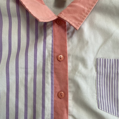 Vintage 80s 90s Nicco Blouse Womens Shirt Size Large - Picture 2 of 11