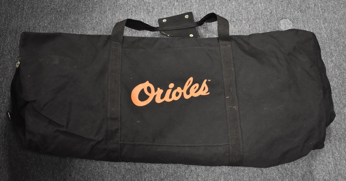 Baltimore Orioles Large Official Team Equipment Bag Duffle 36 x 14