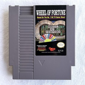 Wheel of Fortune NES Nintendo Entertainment System 1988 Untested Game w/ Manual