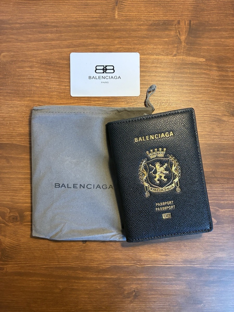 Balenciaga Passport Wallet 100% Genuine Leather! | eBay