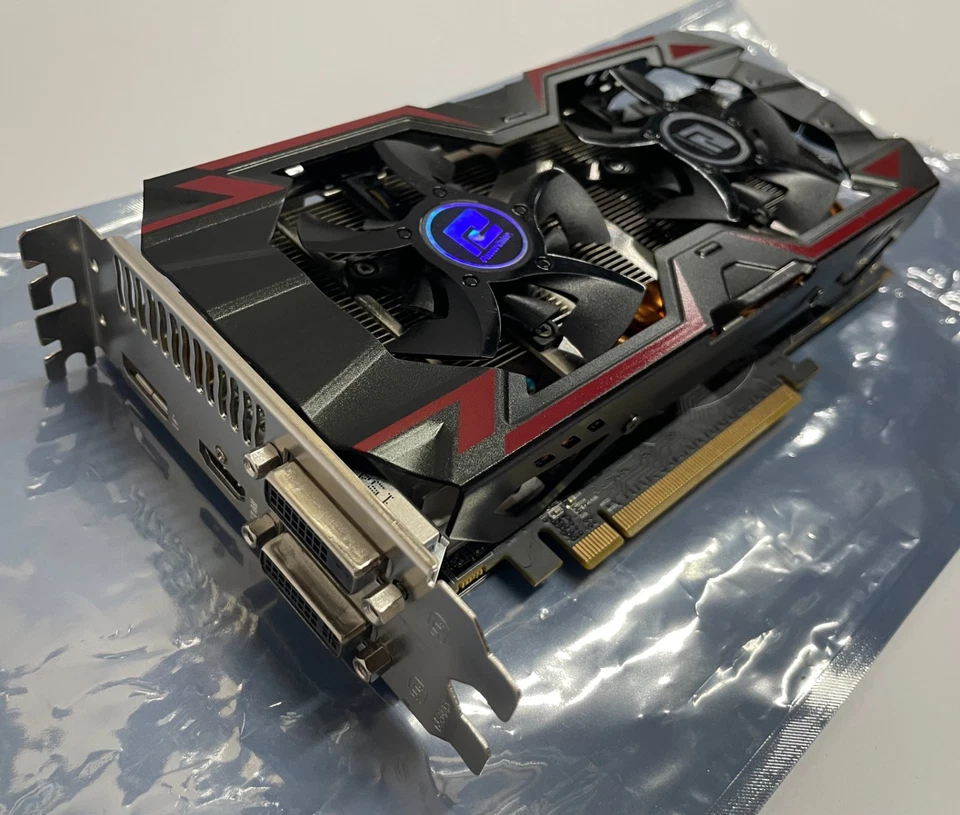 PowerColor AMD Radeon R9 380 4GB GDDR5 GPU Tested 1080p Gaming Graphics Card - Image 3 of 4