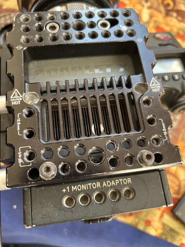 red scarlet-x camera PL w/ Zeiss CP.2 50mm Lens and Modded Helios 44-2 - Image 4 of 4