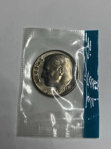 1975 Roosevelt Dime BU Uncirculated In Mint packaging