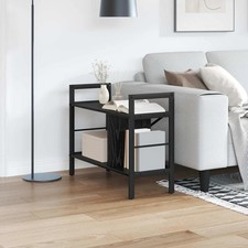 Image of Bookshelf Black Oak 75 x 30 x 58.5 cm Engineered Wood vidaXL