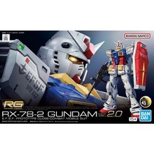Bandai Gundam RG RX-78-2 Gundam VER 2.0 1/144 Model Kit Gunpla