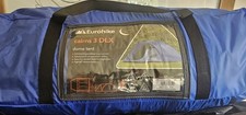 Eurohike Cairns 3 DLX Tent Nightfall 3 Person Camping Festival blue.