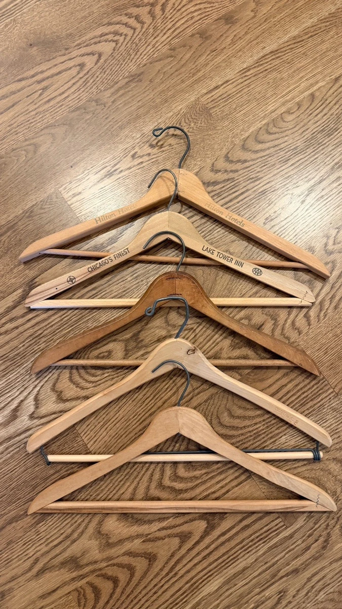 Unbranded Wooden 1950s Vintage Clothes Hangers for sale | eBay