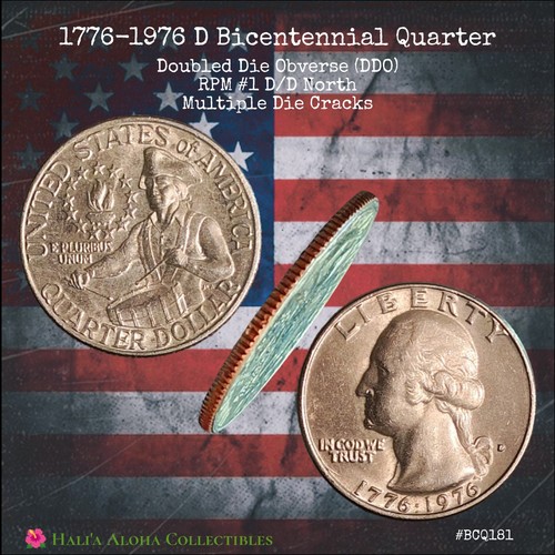1776-1976 D U.S. Bicentennial Quarter DDO | RPM | Die Cracks ✨FREE SHIPPING✨ - Picture 2 of 12