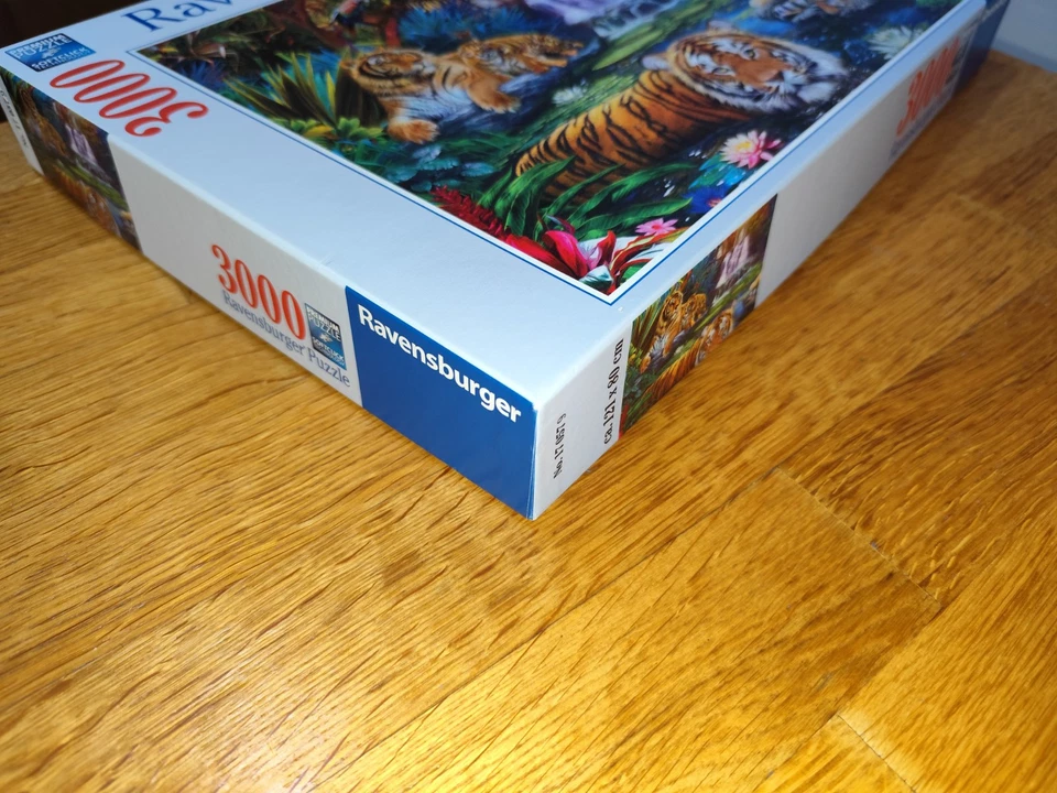 Ravensburger 3000 Puzzle Tigers at the Waterhole No. 17057 - Imagen 4 de 4