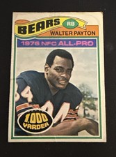 Walter Payton Football Cards, Rookie Card and Autograph Memorabilia Guide 4