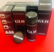 6  GLH ( tOPPIK) Hair Building Fibers - Dark Brown, 27.5g