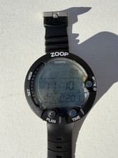Suunto Zoop Nitrox Black Diving Computer SCUBA Watch Fresh Battery