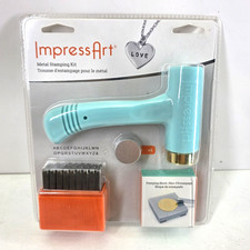Impress Art Metal Stamping Kit, New  Sealed 