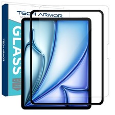 Tech Armor Glass Screen Protector for iPad Air 13 M4 2026 , M3, M2 - 1 Pack