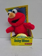 Vintage 1992 Sesame Street Talking Elmo 27245 Child Dimension Red Plush Toy D3
