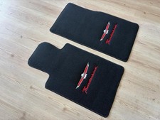 ¡Nuevo! Alfombrillas Ford Thunderbird 2002-2005 alfombrillas negras con bordado