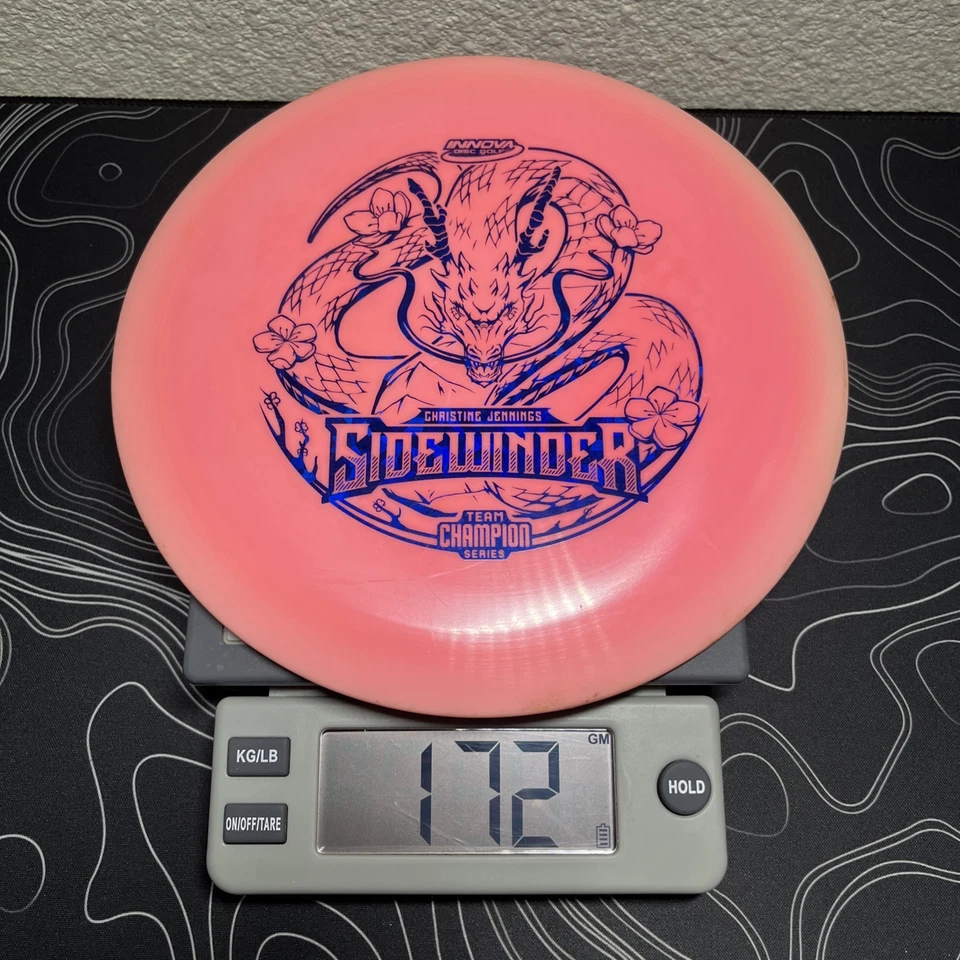 Innova Disc Golf Christine Jennings 2021 Tour Series Sidewinder Driver Halo 172g - Image 3 of 4
