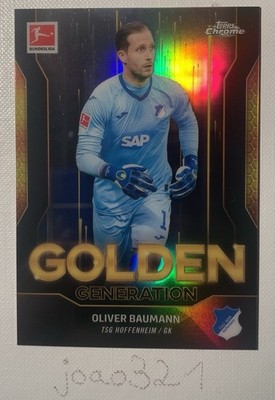 Oliver Baumann - Golden Generation - Topps Chrome Bundesliga 21/22 - Hoffenheim
