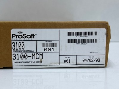ProSoft Technology 3100-MCM PLC5 Modbus Master/Slave Comm Module  Free Shipping