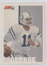 1991 Score Team MVP Jeff George #630 1f53