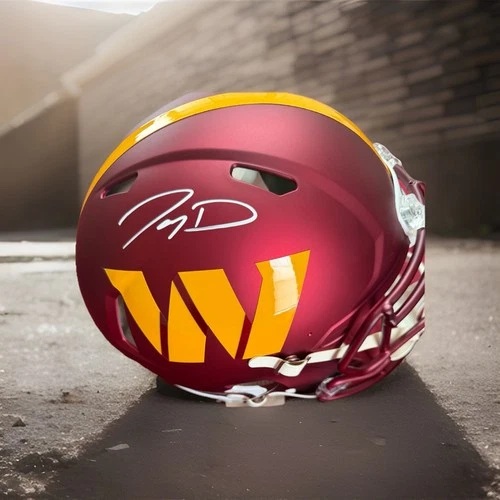 Washington Commanders Autographed Football Helmet Fanatics Authentic