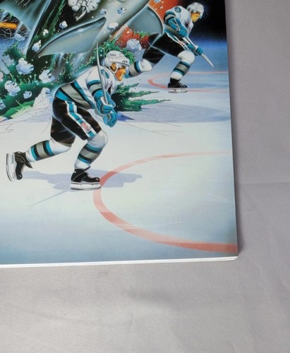 San Jose Sharks 1992 Inaugural Magazine Feb - Picture 5 of 7