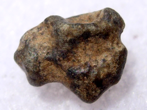 0,289 Gramm 8mm Amgala 001 Mars Shergottit Einzelmeteorit mit COA