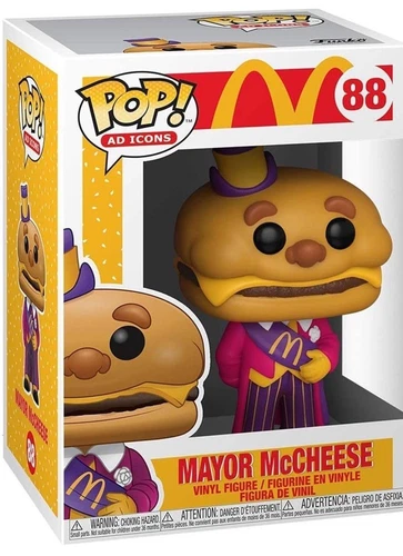 Funko Pop Ad Icons McDonald's Mayor McCheese #88