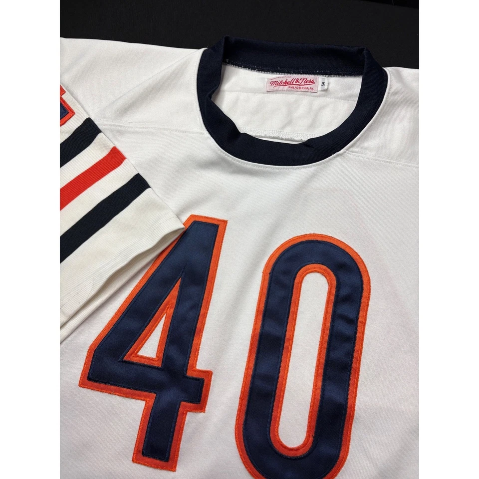 Mitchell Ness 芝加哥熊队 1969 Gale Sayers 40 Throwback 球衣男式 54 码 — 第 3/4 张图片