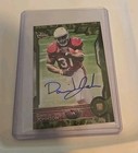 2015 Topps Chrome David Johnson mini autograph auto 16/75 CARDINALS 