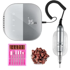 Madenia Professional Electric Nail File Drill Manicure Tool Pedicure Machine Set