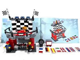 USED LEGO SPEED CHAMPIONS 75912 PORSCHE 911 GT FINISH LINE RETIRED W/ BOX MANUAL