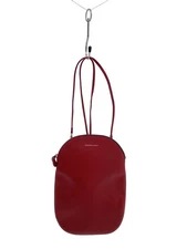 【US Duty Included】STANDARD SUPPLY Oval Pouch Shoulder Bag in Red Leather