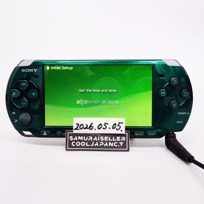 Playstation Portable Spirited Green PSP 3000SG Sony Limited