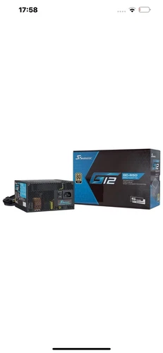 Alimentatore Seasonic G12 GM 80 PLUS Gold semimodulare 850 Watt Nero