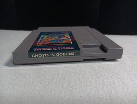 Ghosts &rsquo;N Goblins (NES, 1986) &ndash; Tested & Working Authentic Nintendo Game